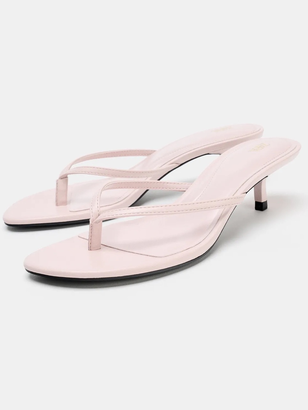Zara kitten heel sandals